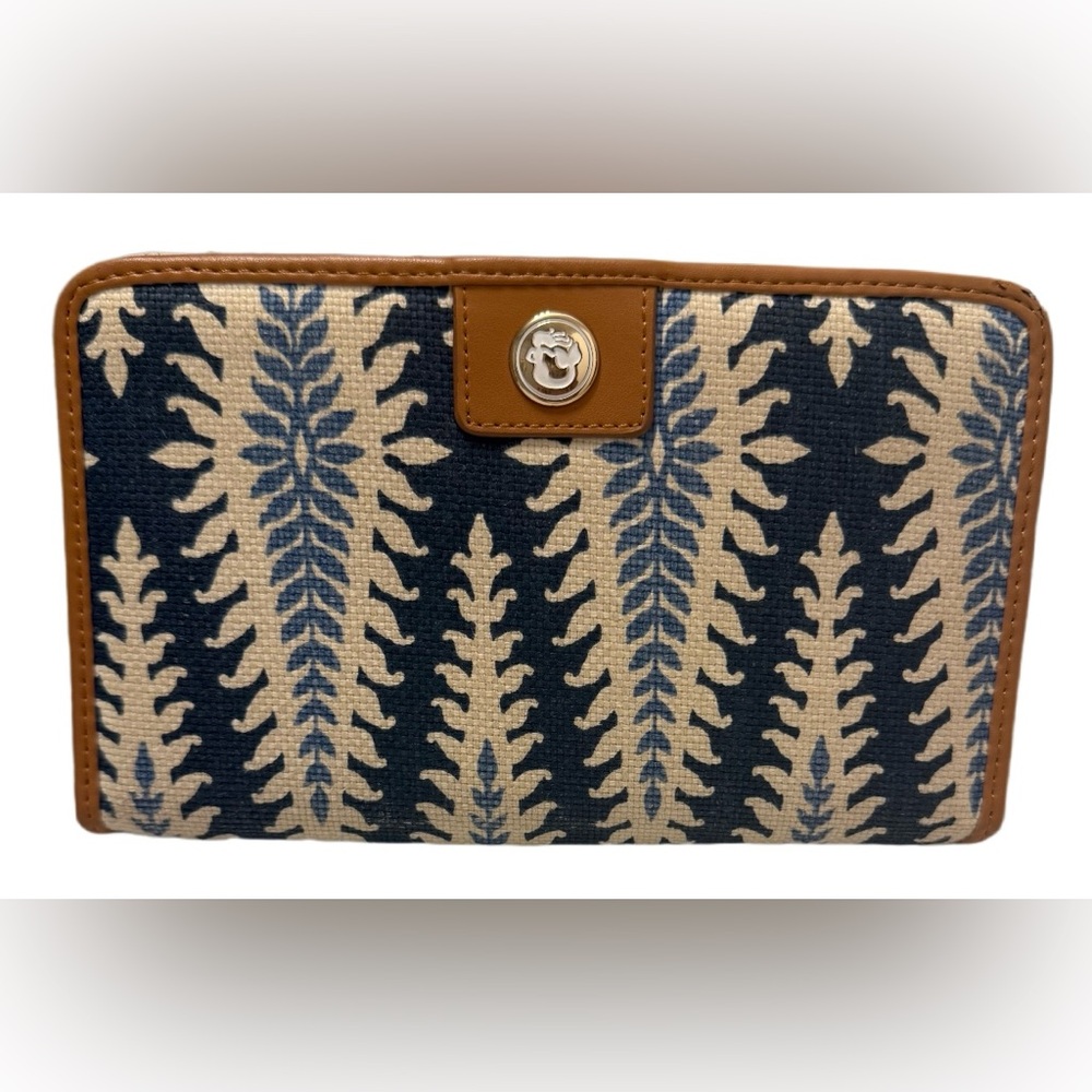 Spartina 449 Natural Linen and Leather Patch